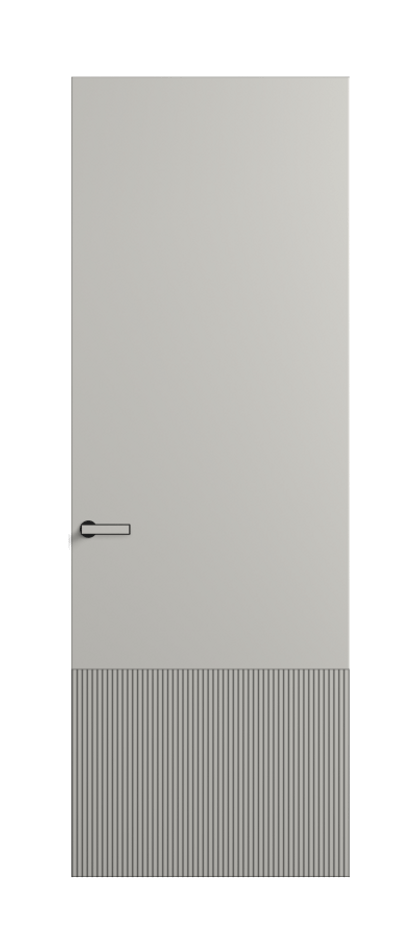 Дверь межкомнатная Velvet АКП 8202 Матовый серый. Скрытый короб Черный Цена 408900 . Фабрика дверей Волховец 8 (800) 551 43 19 Межкомнатная дверь Velvet АКП 8202 Матовый серый. Цена 408900 | Volhovec