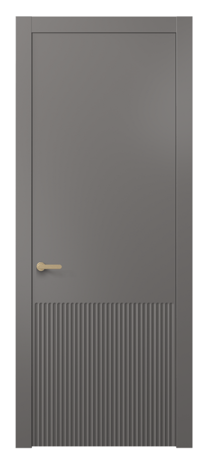 Межкомнатная дверь Альба 8645 Матовый классический серый  Цена 303904 ₸ | Volhovec