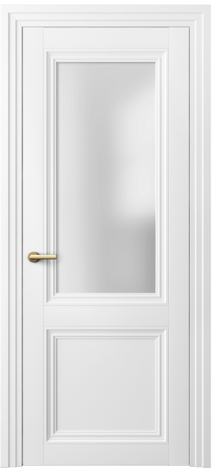 Межкомнатная дверь Centro 2524 Белый шёлк Сатинированное стекло Цена 254090 ₸ | Volhovec