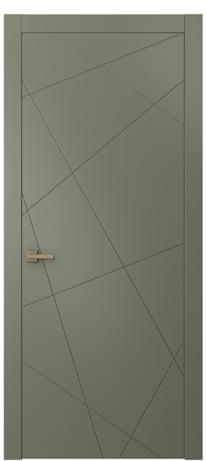 Межкомнатная дверь Linea АКП 8048 Матовый оливковый тёмный  Цена 395000 ₸ | Volhovec