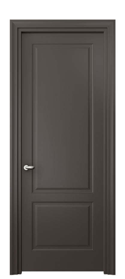 Дверь межкомнатная Esse 8551 Матовый антрацит Фигурный универсальный наличник МАН Цена 303900 ₸ Наличники уже входят в базовый комплект. Фабрика дверей Волховец 8 (800) 551 43 19 Межкомнатная дверь Esse 8551 Матовый антрацит Цена 303900 ₸ | Volhovec
