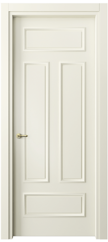 Межкомнатная дверь Париж 8143 Матовый молочно-белый  Цена 612352 ₸| Volhovec