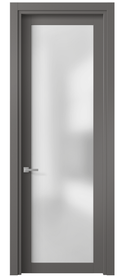 Дверь межкомнатная Planum 2102 Матовый классический серый Сатинированное стекло Гладкий наличник МКЛС Цена 296390 ₸ Наличники уже входят в базовый комплект. Фабрика дверей Волховец 8 (800) 551 43 19 Межкомнатная дверь Planum 2102 Матовый классический серый Сатинированное стекло Цена 296390 ₸ | Volhovec