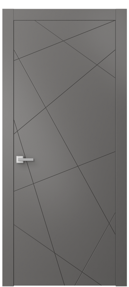 Межкомнатная дверь Linea 8048 Матовый классический серый  Цена 309500 ₸ | Volhovec