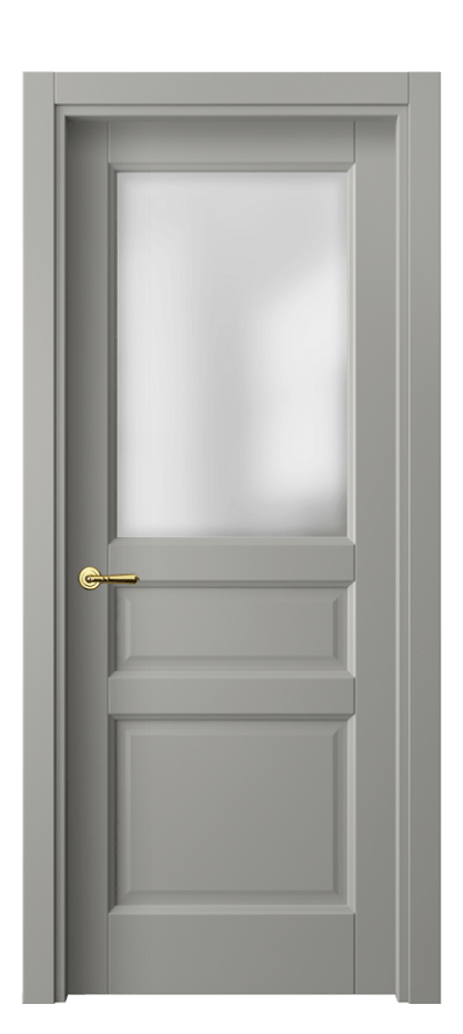 Межкомнатная дверь Галант 1432 Матовый нейтральный серый Сатинированное стекло Цена 327151 ₸ | Volhovec