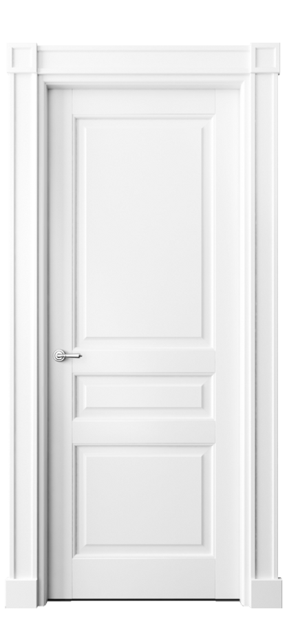 Межкомнатная дверь Тоскана Плано 6305 Матовый белоснежный  Цена 1035259 ₸ | Volhovec