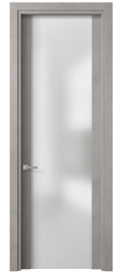 Дверь межкомнатная Planum 4114 Леон серебро Сатинированное стекло Гладкий наличник ЛСЕ Цена 259580 ₸ Наличники уже входят в базовый комплект. Фабрика дверей Волховец 8 (800) 551 43 19 Межкомнатная дверь Planum 4114 Леон серебро Сатинированное стекло Цена 259580 ₸ | Volhovec