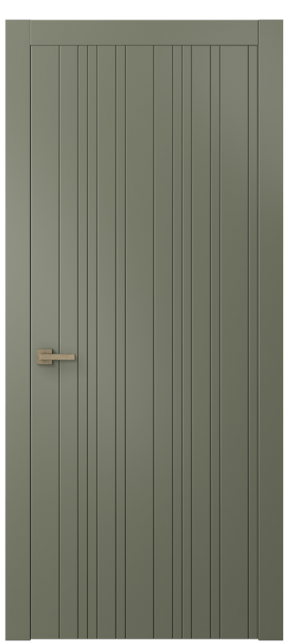 Межкомнатная дверь Линия 8051 Матовый оливковый тёмный  Цена 359470 ₸ | Volhovec