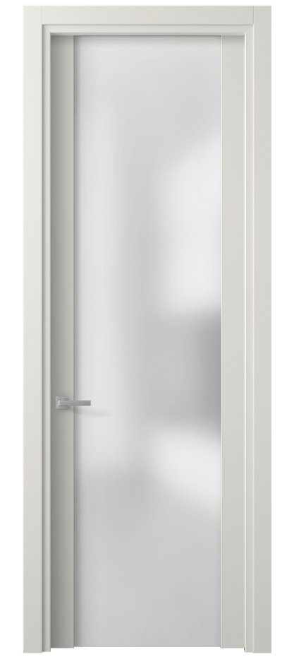 Дверь межкомнатная Planum 4114 Софт-тач белоснежный Сатинированное стекло Гладкий наличник СТБЛ Цена 163360 ₸ Наличники уже входят в базовый комплект. Фабрика дверей Волховец 8 (800) 551 43 19 Межкомнатная дверь Planum 4114 Софт-тач белоснежный Сатинированное стекло Цена 163360 ₸ | Volhovec