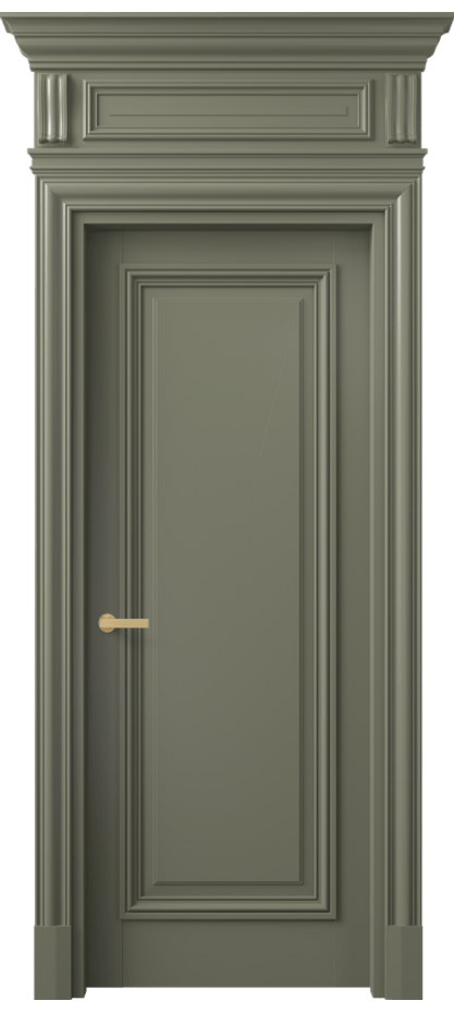 Межкомнатная дверь Антик 7301 Матовый оливковый тёмный Цена 1240664  | Volhovec