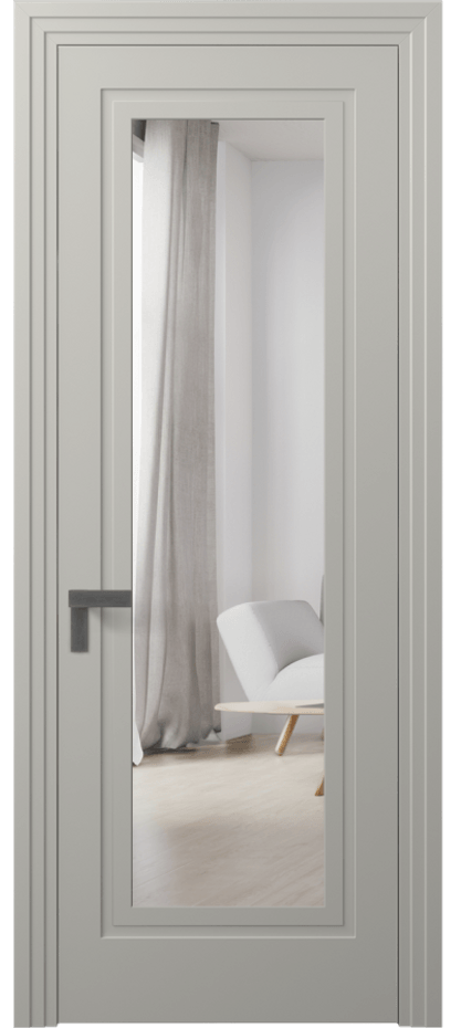 Дверь межкомнатная Rocca 8303 Матовый тёплый серый Двустороннее зеркало, триплекс Каскадный компланарный наличник МТСР Цена 445031 ₸ Наличники уже входят в базовый комплект. Фабрика дверей Волховец 8 (800) 551 43 19 Межкомнатная дверь Rocca 8303 Матовый тёплый серый Двустороннее зеркало, триплекс Цена 445031 ₸ | Volhovec