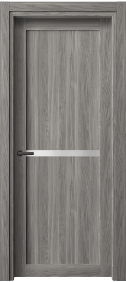 Межкомнатная дверь Нео 2112 Имбирный ясень Сатинированное стекло Цена 260056 ₸ | Volhovec