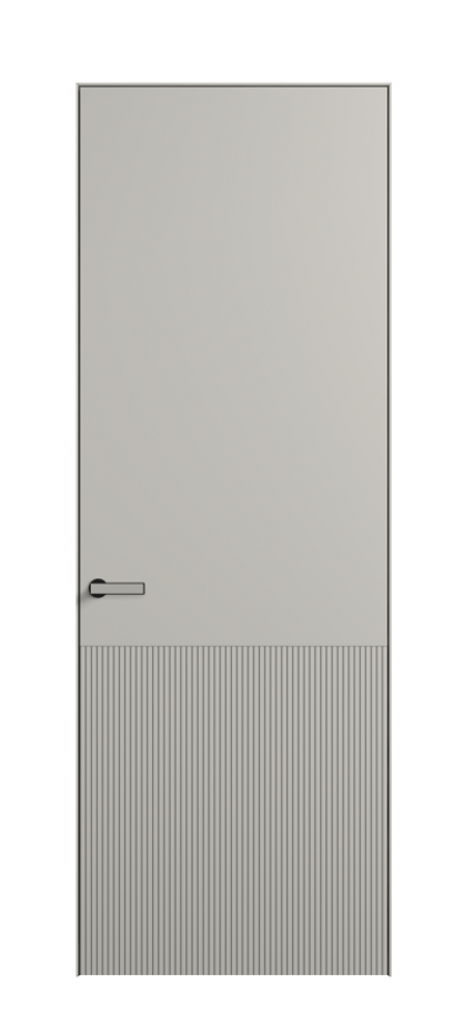 Дверь межкомнатная Velvet 8204 Матовый тёплый серый. Скрытый короб Черный Цена 374600 . Фабрика дверей Волховец 8 (800) 551 43 19 Межкомнатная дверь Velvet 8204 Матовый тёплый серый. Цена 374600 | Volhovec