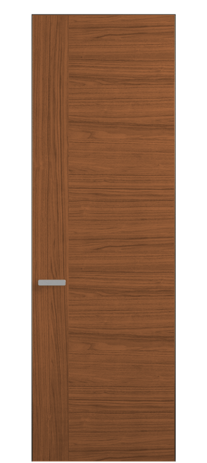 Дверь межкомнатная Rift АКП 0203 Орех медный матовый рифт  Скрытый короб Черный Цена 518500 ₸ Наличники уже входят в базовый комплект. Фабрика дверей Волховец 8 (800) 551 43 19 Межкомнатная дверь Rift АКП 0203 Орех медный матовый рифт  Цена 518500 ₸ | Volhovec