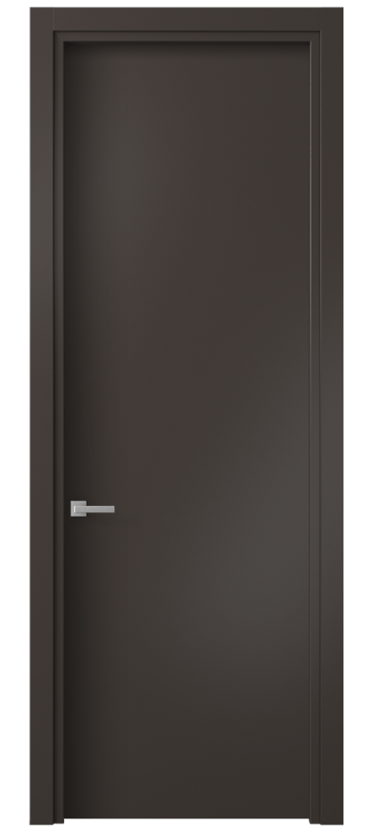 Межкомнатная дверь Планум 0010 Матовый антрацит  Цена 330364 ₸ | Volhovec