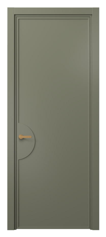 Межкомнатная дверь Frame 8604 Матовый оливковый тёмный  Цена 293900 ₸ | Volhovec