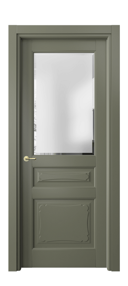 Дверь межкомнатная Toscana Elegante 6324 Бук оливковый тёмный Сатинированное стекло с фацетом, 6 мм Гладкий наличник БОТ Цена 607770 ₸ Наличники уже входят в базовый комплект. Фабрика дверей Волховец 8 (800) 551 43 19 Межкомнатная дверь Toscana Elegante 6324 Бук оливковый тёмный Сатинированное стекло с фацетом, 6 мм Цена 607770 ₸ | Volhovec