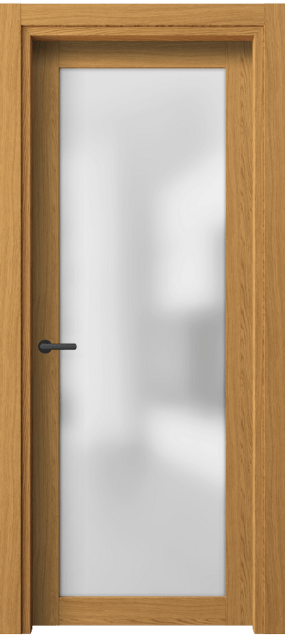 Межкомнатная дверь Neo 2102 Ванильный дуб Сатинированное стекло Цена 170720 ₸ | Volhovec