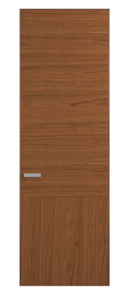 Дверь межкомнатная Rift АКП 0204 Орех медный матовый рифт  Скрытый короб Черный Цена 518500 ₸ Наличники уже входят в базовый комплект. Фабрика дверей Волховец 8 (800) 551 43 19 Межкомнатная дверь Rift АКП 0204 Орех медный матовый рифт  Цена 518500 ₸ | Volhovec