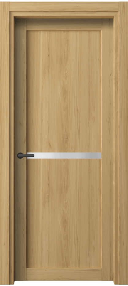 Межкомнатная дверь Нео 2112 Солнечный вяз Сатинированное стекло Цена 260056 ₸ | Volhovec