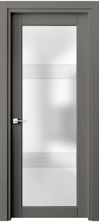 Дверь межкомнатная Ego 6112 Дуб классический серый Сатинированное стекло "3D",4 мм Гладкий наличник Ego ДКЛС Цена 721340 ₸ Наличники уже входят в базовый комплект. Фабрика дверей Волховец 8 (800) 551 43 19 Межкомнатная дверь Ego 6112 Дуб классический серый Сатинированное стекло "3D",4 мм Цена 721340 ₸ | Volhovec