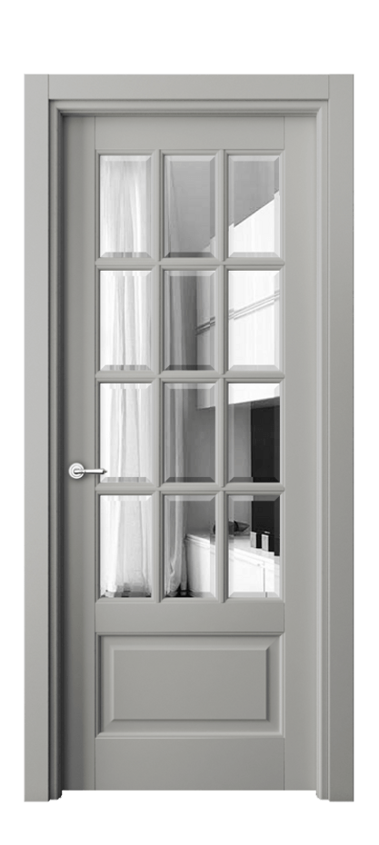 Дверь межкомнатная Toscana Grigliato 6313 Бук нейтральный серый Двустороннее зеркало с фацетом, триплекс, 8 мм Гладкий наличник БНСР Цена 715100 ₸ Наличники уже входят в базовый комплект. Фабрика дверей Волховец 8 (800) 551 43 19 Межкомнатная дверь Toscana Grigliato 6313 Бук нейтральный серый Двустороннее зеркало с фацетом, триплекс, 8 мм Цена 715100 ₸ | Volhovec