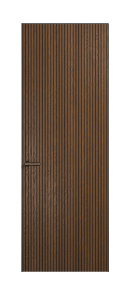 Дверь межкомнатная Velvet 8201 Дуб каштановый матовый. Скрытый короб Черный Цена 825100 . Фабрика дверей Волховец 8 (800) 551 43 19 Межкомнатная дверь Velvet 8201 Дуб каштановый матовый. Цена 825100 | Volhovec