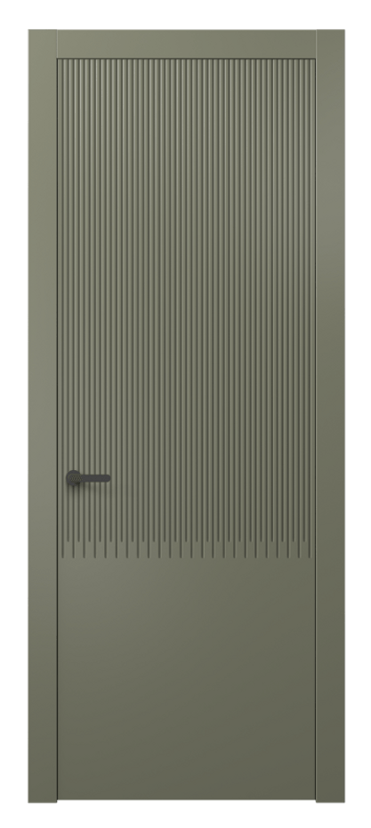 Межкомнатная дверь Дюна АКП 8627 Матовый оливковый тёмный  Цена 335091 ₸ | Volhovec