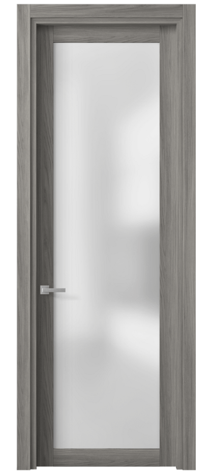 Межкомнатная дверь Planum 2102 Имбирный ясень Сатинированное стекло Цена 170720 ₸ | Volhovec