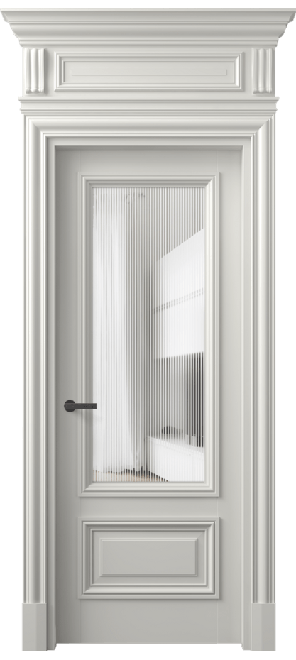 Дверь межкомнатная Antique 7306 Бук серый Рифлёное стекло "Дюна", триплекс КЭП + Объёмный фриз + Карниз БС Цена 1052120 ₸ Наличники уже входят в базовый комплект. Фабрика дверей Волховец 8 (800) 551 43 19 Межкомнатная дверь Antique 7306 Бук серый Рифлёное стекло "Дюна", триплекс Цена 1052120 ₸ | Volhovec