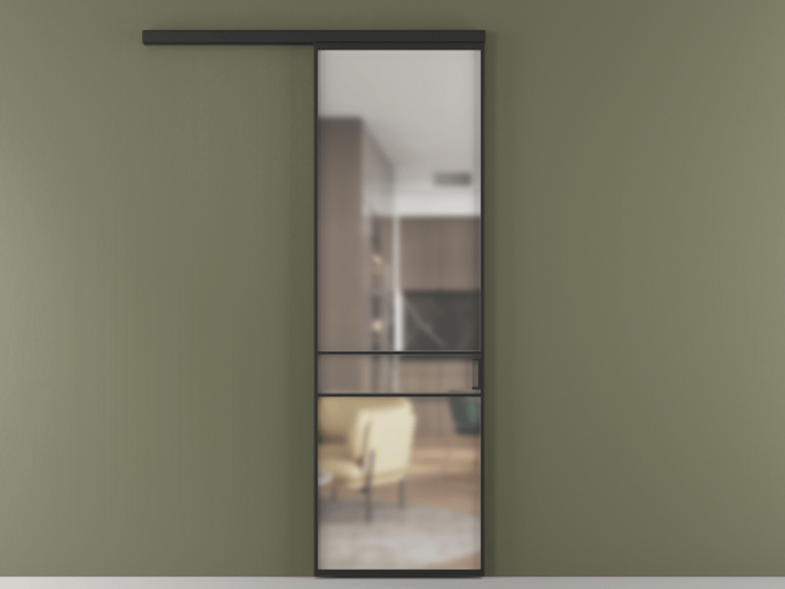 Перегородка Formato вдоль стены одностворчатая АЛПР 040.02 Алюминий Черный Сатинированное стекло "Matelux Crystal Vision", калёное, 6 мм, матовое, каленое 6 мм. Скрытый короб ЧЕР Цена 733200 ₸ 1. Полотно (800/2100 мм)
2. Комплект установки раздвижной системы
3. Базовый комплект фурнитуры
4.Ручка RONDO
. Фабрика дверей Волховец 8 (800) 551 43 19  Перегородка Formato вдоль стены одностворчатая АЛПР 040.02 Алюминий Черный Сатинированное стекло "Matelux Crystal Vision", калёное, 6 мм, матовое, каленое 6 мм Цена 733200 ₸  | Volhovec