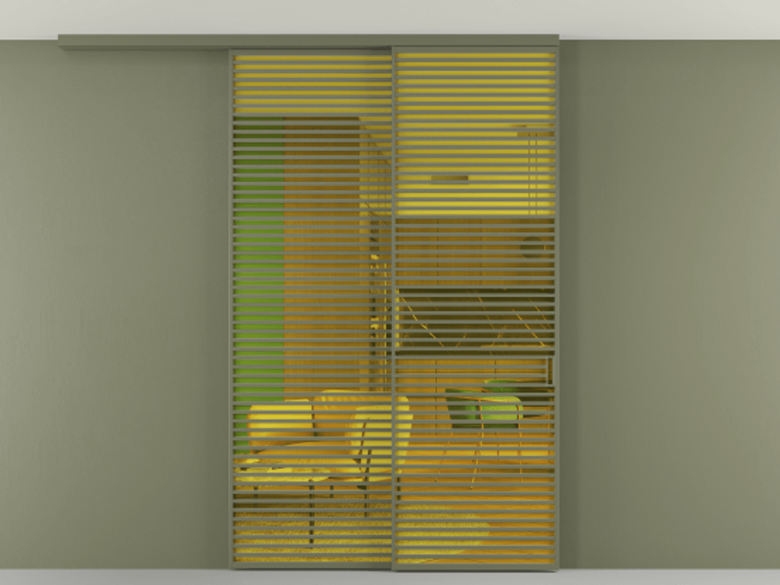 Перегородка Formato вдоль стены на потолок 2 створки с синхронным механизмом АЛПР 040.07 Алюминий оливковый тёмный Прозрачное жёлтое стекло, триплекс. Цена 2810800 ₸ 1. Полотно 2 шт. (800/2100 мм)
2. Комплект установки раздвижной системы
3. Базовый комплект фурнитуры
4.Ручка RONDO
. Фабрика дверей Волховец 8 (800) 551 43 19 Перегородка Formato вдоль стены на потолок 2 створки с синхронным механизмом АЛПР 040.07 Алюминий оливковый тёмный Прозрачное жёлтое стекло, триплекс Цена 2810800 ₸ | Volhovec