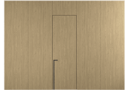 Панели для отделки стен Стеновая панель в искусственной отделке Жемчужный дуб. Цвет Жемчужный дуб. Материал Ламинатин. Коллекция Искусственные отделки. Картинка.