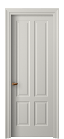 Дверь межкомнатная 8521 МТСР. Цвет Матовый тёплый серый. Материал Гладкая эмаль. Коллекция Эссе. Картинка.