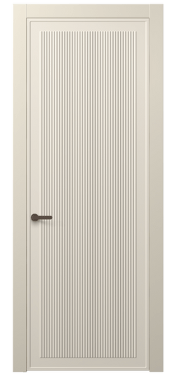Дверь межкомнатная 8622 МБСР. Цвет Матовый бежево-серый. Материал Гладкая эмаль. Коллекция Dune. Картинка.