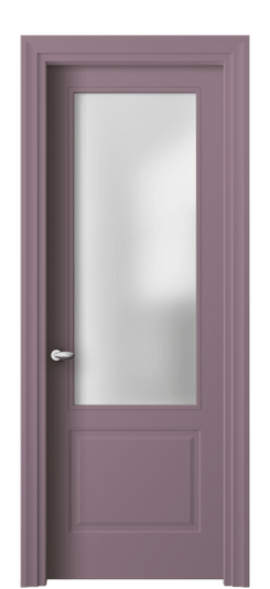 Дверь межкомнатная 8552 Пастельно-фиолетовый RAL 4009 САТ. Цвет RAL Пастельно-фиолетовый RAL 4009. Материал Гладкая эмаль. Коллекция Esse. Картинка.
