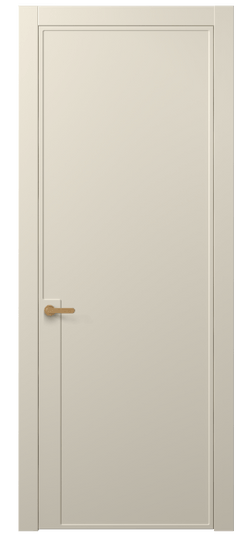 Дверь межкомнатная АКП 8603 МБСР. Цвет Матовый бежево-серый. Материал Гладкая эмаль. Коллекция Фрэйм. Картинка.