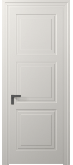 Дверь межкомнатная АКП 8331 МПБЛ. Цвет Матовый пудровый белый. Материал Гладкая эмаль. Коллекция Rocca. Картинка.