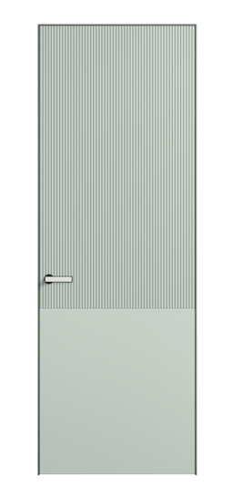 Дверь межкомнатная 8205 NCS S 1005-B80G. Цвет NCS NCS S 1005-B80G. Материал Гладкая эмаль. Коллекция Velvet. Картинка.