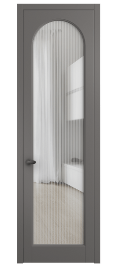 Межкомнатная дверь 6804 МКЛС MORU. Цвет Матовый классический серый. Материал Гладкая эмаль. Коллекция Palazzo. Фото. Дверь межкомнатная 6804 МКЛС MORU. Цвет Матовый классический серый. Материал Гладкая эмаль. Коллекция Palazzo. Картинка.