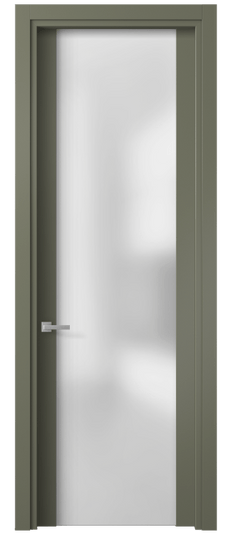 Межкомнатная дверь 4114 МОТ САТ. Цвет Матовый оливковый тёмный. Материал Гладкая эмаль. Коллекция Planum. Фото. Дверь межкомнатная 4114 МОТ САТ. Цвет Матовый оливковый тёмный. Материал Гладкая эмаль. Коллекция Planum. Картинка.