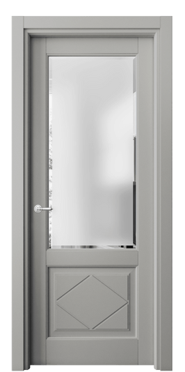 Межкомнатная дверь 6342 БНСР САТ Ф. Цвет Бук нейтральный серый. Материал Массив бука эмаль. Коллекция Toscana Rombo. Фото. Дверь межкомнатная 6342 БНСР САТ Ф. Цвет Бук нейтральный серый. Материал Массив бука эмаль. Коллекция Toscana Rombo. Картинка.