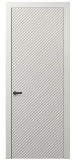 Дверь межкомнатная 8628 МСР . Цвет Матовый серый. Материал Гладкая эмаль. Коллекция Dune. Картинка.