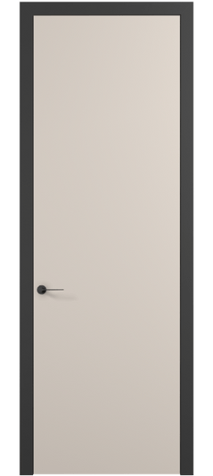 Дверь межкомнатная 0010 ПЭПБ . Цвет ПЭТ пудровый бежевый. Материал ПЭТ. Коллекция Планум Про. Картинка.