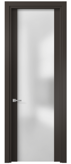Межкомнатная дверь 4114 МАН САТ. Цвет Матовый антрацит. Материал Гладкая эмаль. Коллекция Планум. Фото. Дверь межкомнатная 4114 МАН САТ. Цвет Матовый антрацит. Материал Гладкая эмаль. Коллекция Планум. Картинка.