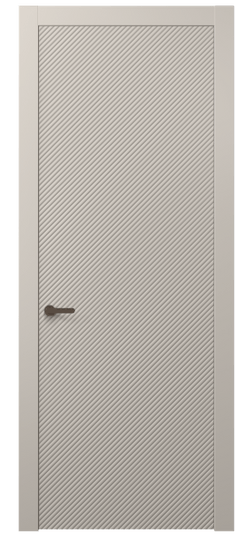 Дверь межкомнатная 8628 МСБЖ . Цвет Матовый светло-бежевый. Материал Гладкая эмаль. Коллекция Dune. Картинка.