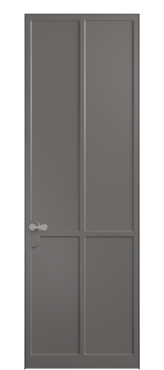 Межкомнатная дверь 7531 МКЛС. Цвет Матовый классический серый. Материал Гладкая эмаль. Коллекция Softform. Фото. Дверь межкомнатная 7531 МКЛС. Цвет Матовый классический серый. Материал Гладкая эмаль. Коллекция Softform. Картинка.