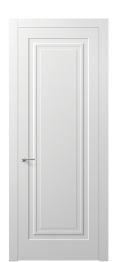 Дверь межкомнатная АКП 8401 МБЛ Матовый белоснежный. Цвет Матовый белоснежный. Материал Гладкая эмаль. Коллекция Маскот. Картинка.
