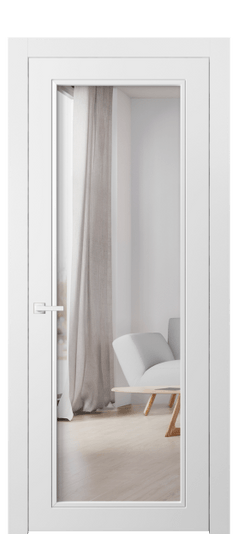 Межкомнатная дверь 8000 МБЛ ДВ ЗЕР. Цвет Матовый белоснежный. Материал Гладкая эмаль. Коллекция Neo Classic. Фото. Дверь межкомнатная 8000 МБЛ ДВ ЗЕР. Цвет Матовый белоснежный. Материал Гладкая эмаль. Коллекция Neo Classic. Картинка.