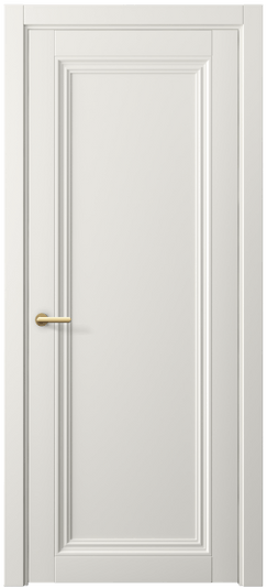 Дверь межкомнатная 2501 ПЭБЛ. Цвет ПЭТ белоснежный. Материал ПЭТ. Коллекция Центро. Картинка.